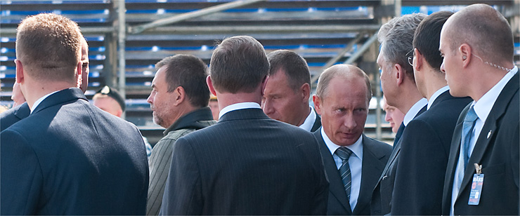 Putin i jego spojrzenie :)