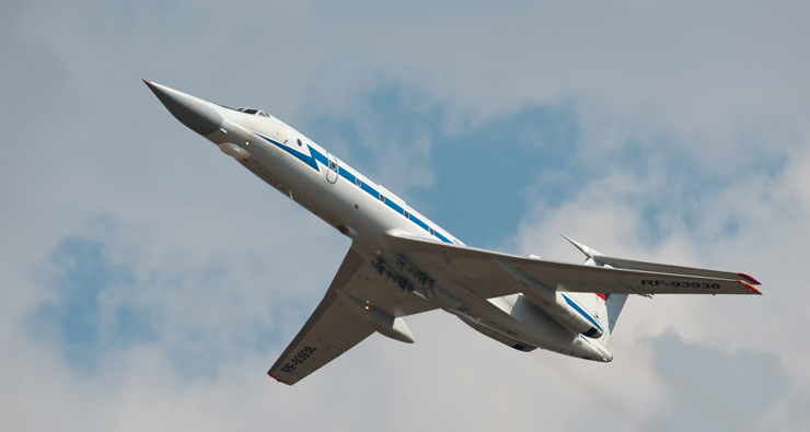 Taaaki bombowy Tu-134 :)
